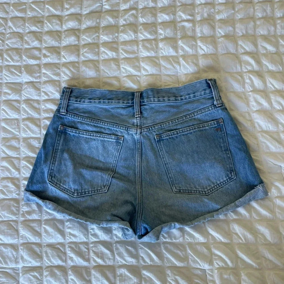 Madewell curvy relaxed denim shorts - Picture 6 of 10